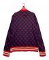 GUCCI (グッチ) GGジャガードテクニカルトラックジャージジャケット ブルー×レッド サイズ:XL：78000円