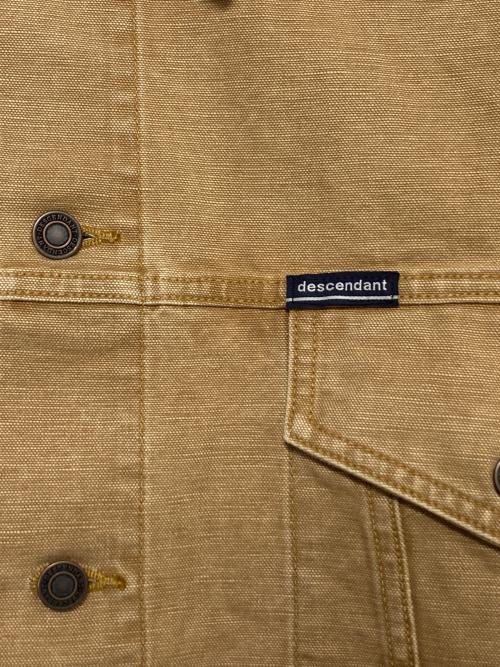 DESCENDANT（ディセンダント）DESCENDANT (ディセンダント) DALLAS DUCK JACKET カーキ サイズ:4の古着・服飾アイテム