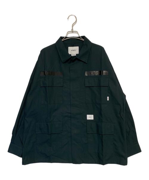 WTAPS（ダブルタップス）WTAPS (ダブルタップス) JMOD 01 LS COTTON RIPSTO グリーン サイズ:2の古着・服飾アイテム