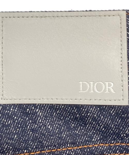 Dior（ディオール）Dior (ディオール) バックロゴパッチデニムパンツ インディゴ サイズ:32の古着・服飾アイテム