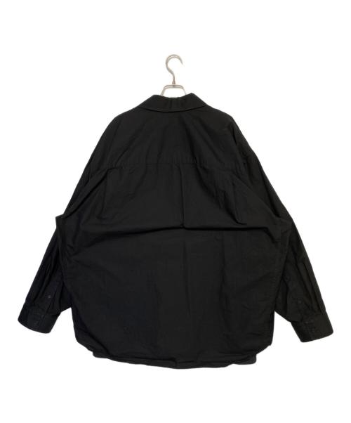 BALENCIAGA（バレンシアガ）BALENCIAGA (バレンシアガ) L/S LAYERED SHIRT ブラック サイズ:2の古着・服飾アイテム