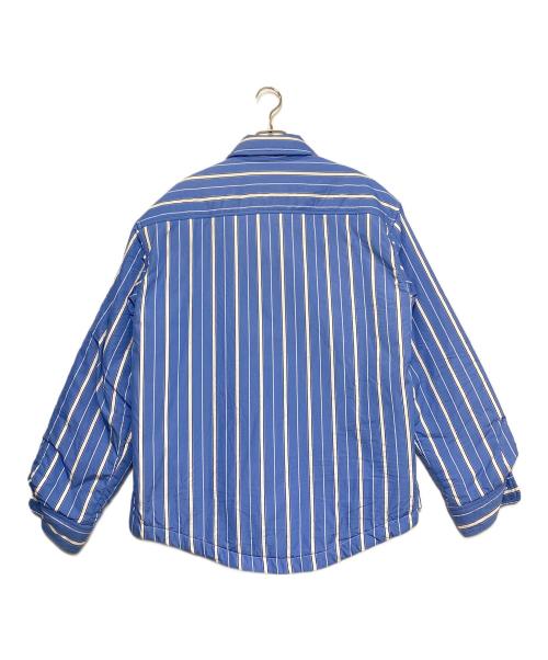 jacquemus（ジャックムス）jacquemus (ジャックムス) LONG-SLEEVED SHIRTS スカイブルー×ホワイト サイズ:48の古着・服飾アイテム