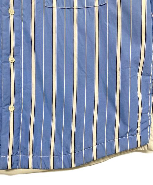 jacquemus（ジャックムス）jacquemus (ジャックムス) LONG-SLEEVED SHIRTS スカイブルー×ホワイト サイズ:48の古着・服飾アイテム