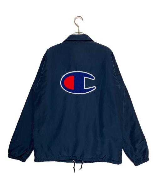 A BATHING APE（ア ベイシング エイプ）A BATHING APE (アベイシングエイプ) Champion (チャンピオン) 裏ボアコーチジャケット ネイビー サイズ:Lの古着・服飾アイテム