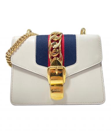 中古・古着通販】GUCCI (グッチ) シェリーライン シルヴィミニ