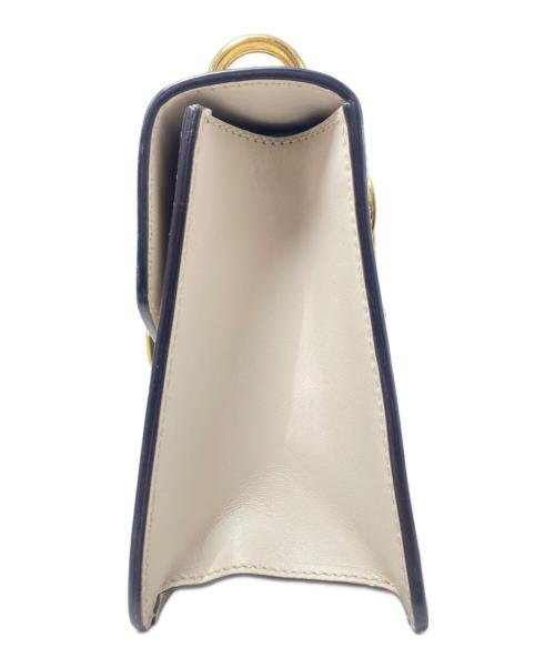 GUCCI（グッチ）GUCCI (グッチ) シェリーライン シルヴィミニ ホワイト レザー ホワイトの古着・服飾アイテム