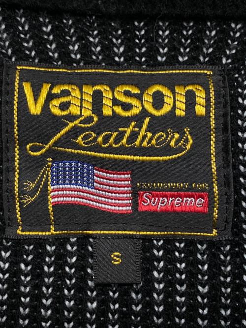 SUPREME（シュプリーム）SUPREME (シュプリーム) VANSON (バンソン) Sweater ブラック サイズ:Sの古着・服飾アイテム