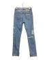 OFFWHITE (オフホワイト) EV BRAVADO (エブ ブラバド) Slim Denim Pant W Strass スカイブルー サイズ:32：65000円