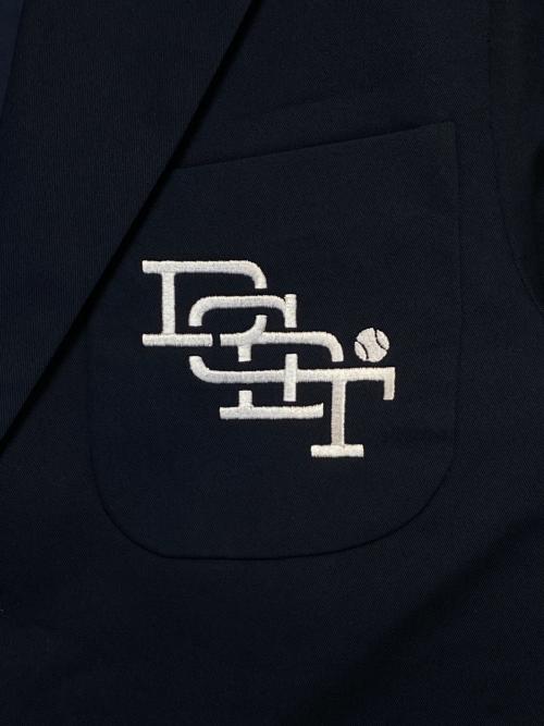 DESCENDANT（ディセンダント）DESCENDANT (ディセンダント) CLUB TAILORED JACKET ネイビー サイズ:3の古着・服飾アイテム