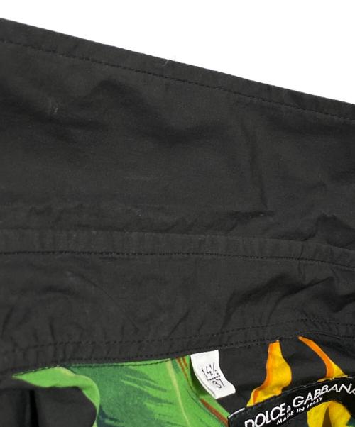 DOLCE & GABBANA（ドルチェ＆ガッバーナ）DOLCE & GABBANA (ドルチェ＆ガッバーナ) シャツ ブラック×グリーン サイズ:37の古着・服飾アイテム