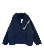 KENZO×VERDYケンゾー×ヴェルディ）の古着「ロゴ デザイン ワーク ウェア ジャケット」｜ネイビー