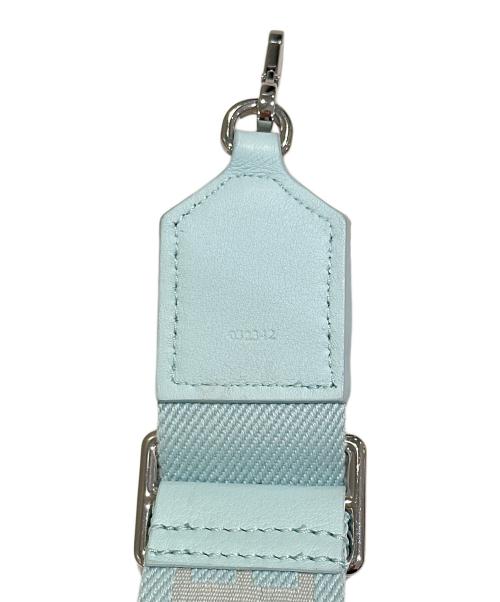 LOEWE（ロエベ）LOEWE (ロエベ) アナグラムバッグ ストラップ/ウェビング ストラップ スカイブルーの古着・服飾アイテム