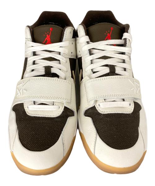 NIKE（ナイキ）NIKE (ナイキ) Travis Scott (トラヴィススコット) Jumpman Jack TR ホワイト×ブラウン サイズ:28cm(US10)の古着・服飾アイテム