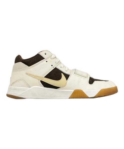 NIKE（ナイキ）NIKE (ナイキ) Travis Scott (トラヴィススコット) Jumpman Jack TR ホワイト×ブラウン サイズ:28cm(US10)の古着・服飾アイテム