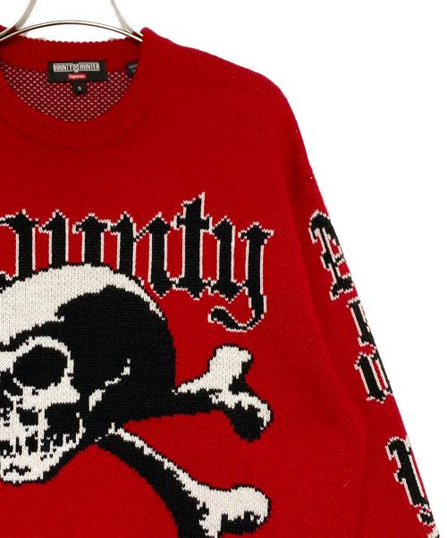 SUPREME（シュプリーム）SUPREME (シュプリーム) BOUNTY HUNTER (バウンティハンター) Bounty Hunter Sweater レッド サイズ:Sの古着・服飾アイテム
