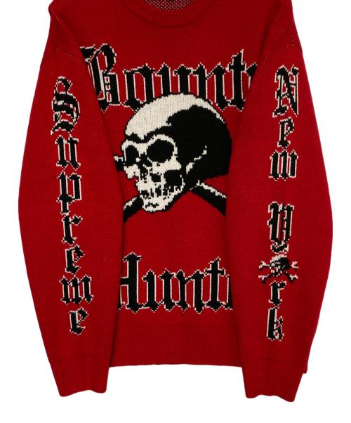 SUPREME（シュプリーム）SUPREME (シュプリーム) BOUNTY HUNTER (バウンティハンター) Bounty Hunter Sweater レッド サイズ:Sの古着・服飾アイテム