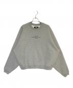 stussyステューシー）の古着「RAGLAN SLEEVE CREW」｜グレー