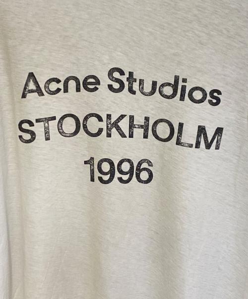 Acne studios（アクネ ストゥディオス）Acne studios (アクネ ストゥディオス) ダストダメージ加工Tシャツ ホワイト サイズ:Mの古着・服飾アイテム
