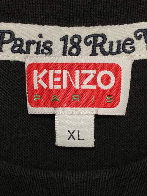 KENZO（ケンゾー）KENZO (ケンゾー) オーバーサイズTシャツ ブラック サイズ:XLの古着・服飾アイテム
