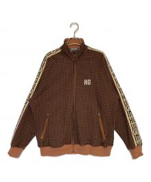 Hysteric Glamour（ヒステリックグラマー）の古着「ハンドトゥートラックジャケット」｜ブラウン