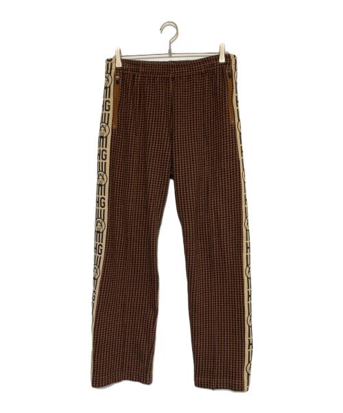 Hysteric Glamour（ヒステリックグラマー）Hysteric Glamour (ヒステリックグラマー) ハンドトゥートラックパンツ ブラウン サイズ:Lの古着・服飾アイテム