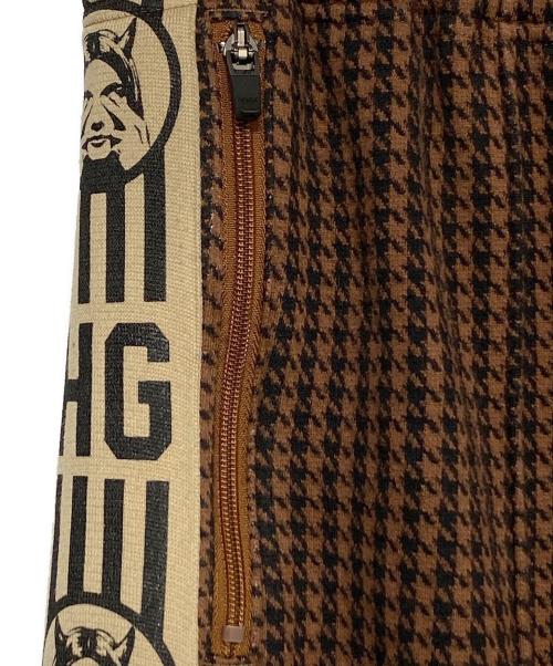 Hysteric Glamour（ヒステリックグラマー）Hysteric Glamour (ヒステリックグラマー) ハンドトゥートラックパンツ ブラウン サイズ:Lの古着・服飾アイテム