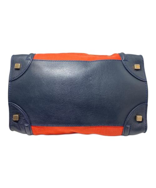 CELINE（セリーヌ）CELINE (セリーヌ) ラゲージミニショッパー オレンジ サイズ:-の古着・服飾アイテム