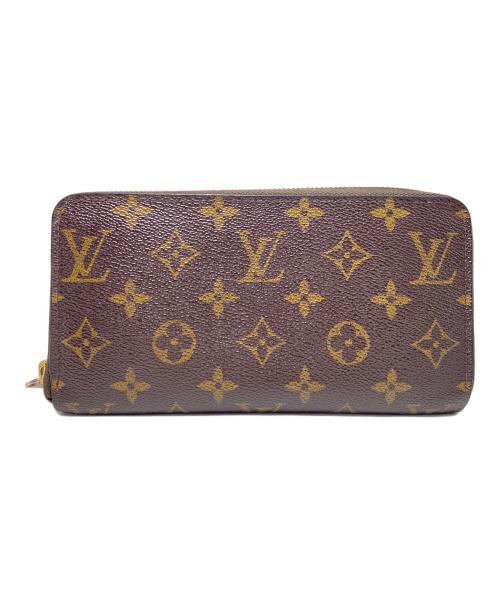 LOUIS VUITTON（ルイ ヴィトン）LOUIS VUITTON (ルイ ヴィトン) モノグラムジッピーウォレット ブラウンの古着・服飾アイテム
