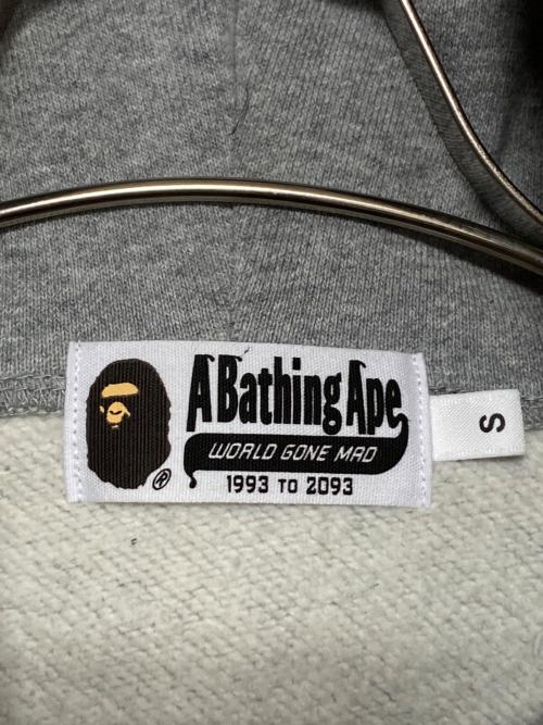 A BATHING APE（アベイシングエイプ）A BATHING APE (アベイシングエイプ) タイガー ジップパーカー グレー サイズ:Sの古着・服飾アイテム