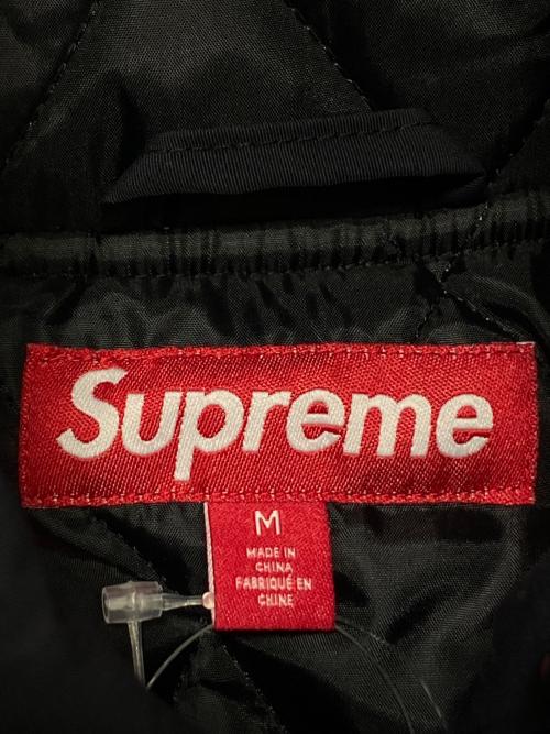 SUPREME（シュプリーム）SUPREME (シュプリーム) Studded Stadium Jacket ブラック サイズ:Mの古着・服飾アイテム