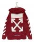 OFFWHITE (オフホワイト) アローロゴパーカー レッド サイズ:S：22000円