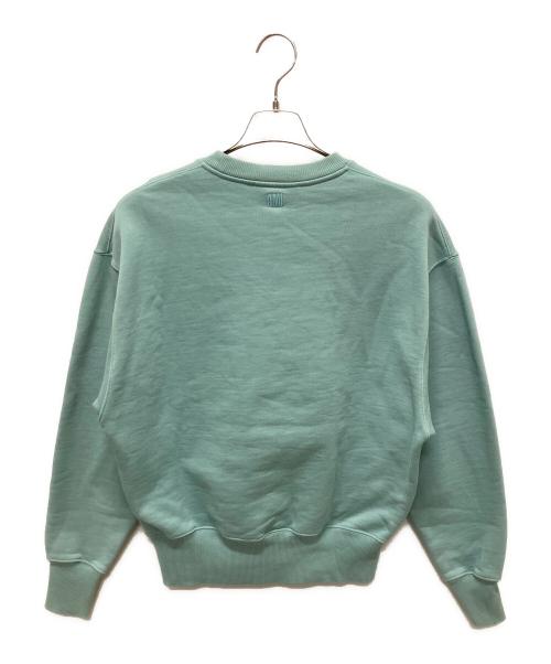 AMIPARIS（アミパリス）AMIPARIS (アミパリス) AMI DE COEUR SWEAT SHIRTS ハートロゴスウェットシャツ スカイブルー サイズ:xsの古着・服飾アイテム