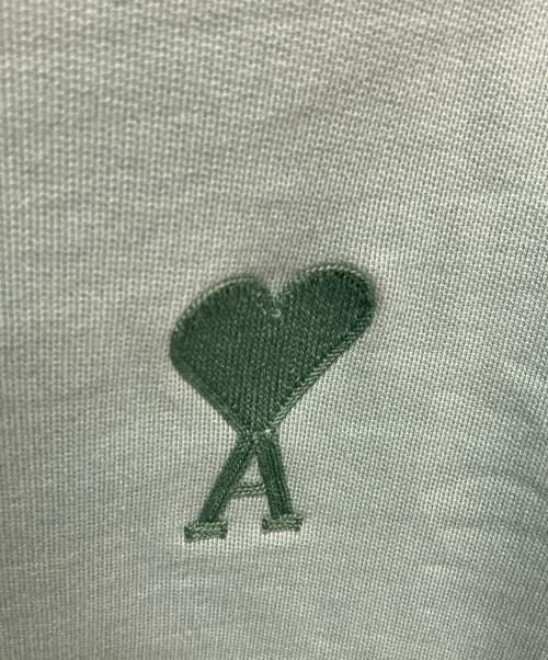 AMIPARIS（アミパリス）AMIPARIS (アミパリス) AMI DE COEUR SWEAT SHIRTS ハートロゴスウェットシャツ スカイブルー サイズ:xsの古着・服飾アイテム