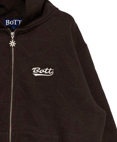BoTT（ボット）BoTT (ボット) パーカー ブラウン サイズ:Lの古着・服飾アイテム