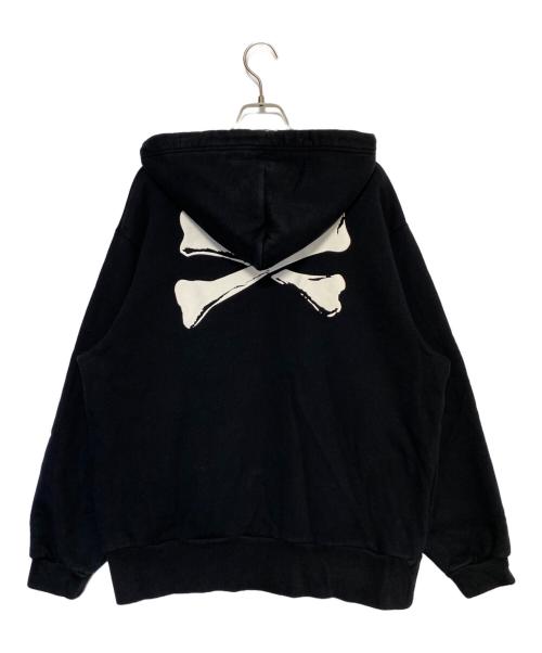 WTAPS（ダブルタップス）WTAPS (ダブルタップス) DESIGN HOODED 03 SWEATSHIRT ブラック サイズ:Sの古着・服飾アイテム