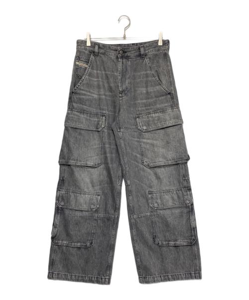 DIESEL（ディーゼル）DIESEL (ディーゼル) D-TOUCH-CARGO グレー サイズ:28の古着・服飾アイテム