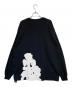 ALMOSTBLACK (オールモストブラック) C-NECK PRINT LONG Tee ブラック サイズ:2：10000円