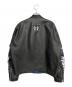 SUPREME (シュプリーム) Hysteric Glamour (ヒステリックグラマー) VANSON (バンソン) Jacket ブラック×ブルー サイズ:L：290000円