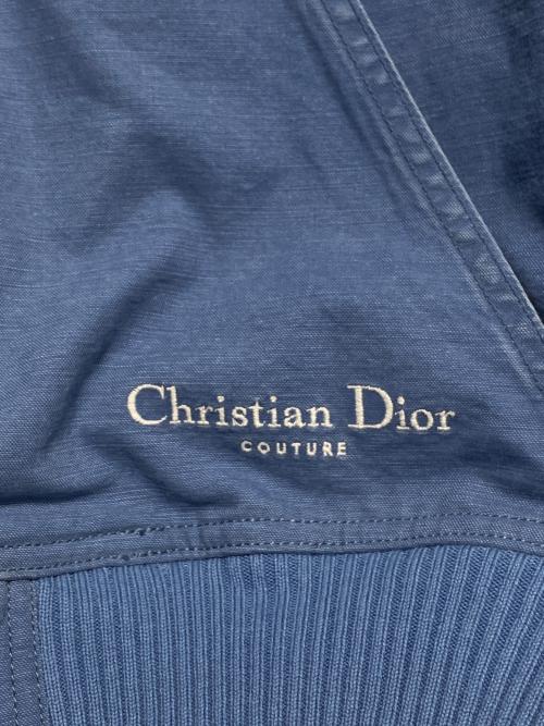Christian Dior（クリスチャン ディオール）Christian Dior (クリスチャン ディオール) フード付きスウェットシャツ スカイブルー サイズ:48の古着・服飾アイテム