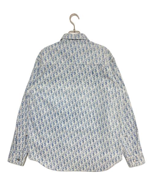Dior（ディオール）Dior (ディオール) オブリーク コットン デニムシャツ スカイブルー サイズ:40の古着・服飾アイテム