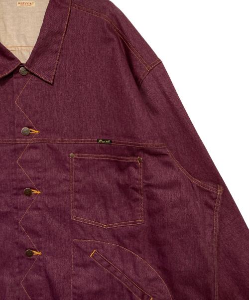 KAPITAL（キャピタル）KAPITAL (キャピタル) かつらぎBIG Gジャン ブラウン サイズ:FREEの古着・服飾アイテム