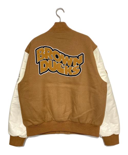 Carhartt WIP（カーハート ワーク イン プログレス）Carhartt WIP (カーハート ワークインプログレス) BROWN DUCKS BOMBER ブラウン サイズ:Mの古着・服飾アイテム