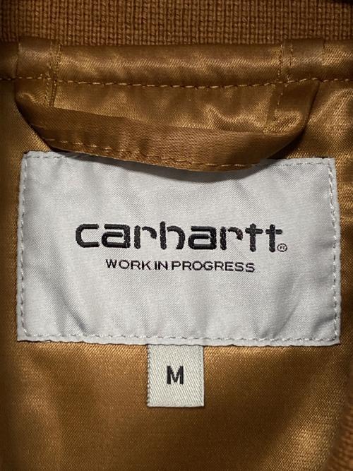 Carhartt WIP（カーハート ワーク イン プログレス）Carhartt WIP (カーハート ワークインプログレス) BROWN DUCKS BOMBER ブラウン サイズ:Mの古着・服飾アイテム