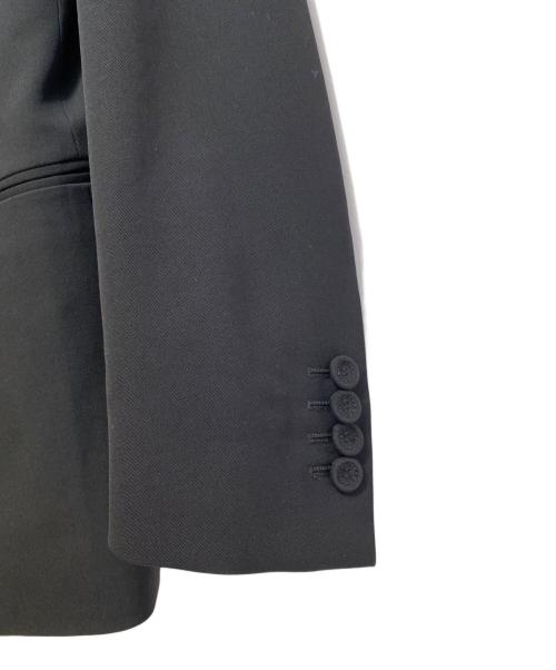 Dior（ディオール）Dior (ディオール) 21SS ラペルオブリーク切替1B テーラードジャケット ブラック サイズ:46の古着・服飾アイテム
