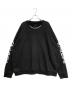 CHROME HEARTS（クロムハーツ）の古着「Neck Logo Crewneck Sweatshirt」｜ブラック