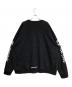 CHROME HEARTS (クロムハーツ) Neck Logo Crewneck Sweatshirt ブラック サイズ:XXL：90000円