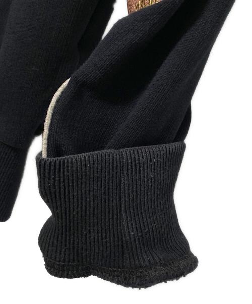 OFFWHITE（オフホワイト）OFFWHITE (オフホワイト) ワッペンジップパーカー ブラック サイズ:XXSの古着・服飾アイテム