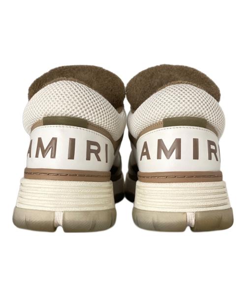 AMIRI（アミリ）AMIRI (アミリ) MA-1 スニーカー ホワイト×ブラウン サイズ:43の古着・服飾アイテム