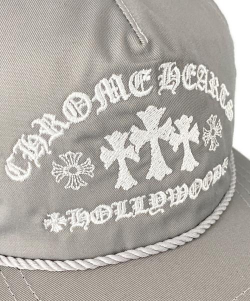 CHROME HEARTS（クロムハーツ）CHROME HEARTS (クロムハーツ) GAS STATION CAP  グレー サイズ:-の古着・服飾アイテム