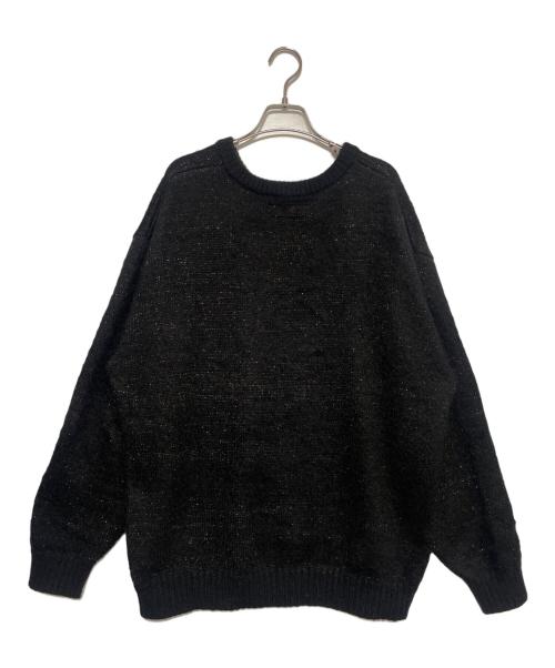 WACKO MARIA（ワコマリア）WACKO MARIA (ワコマリア) GLITTER MOHAIR KNIT ブラック サイズ:XLの古着・服飾アイテム